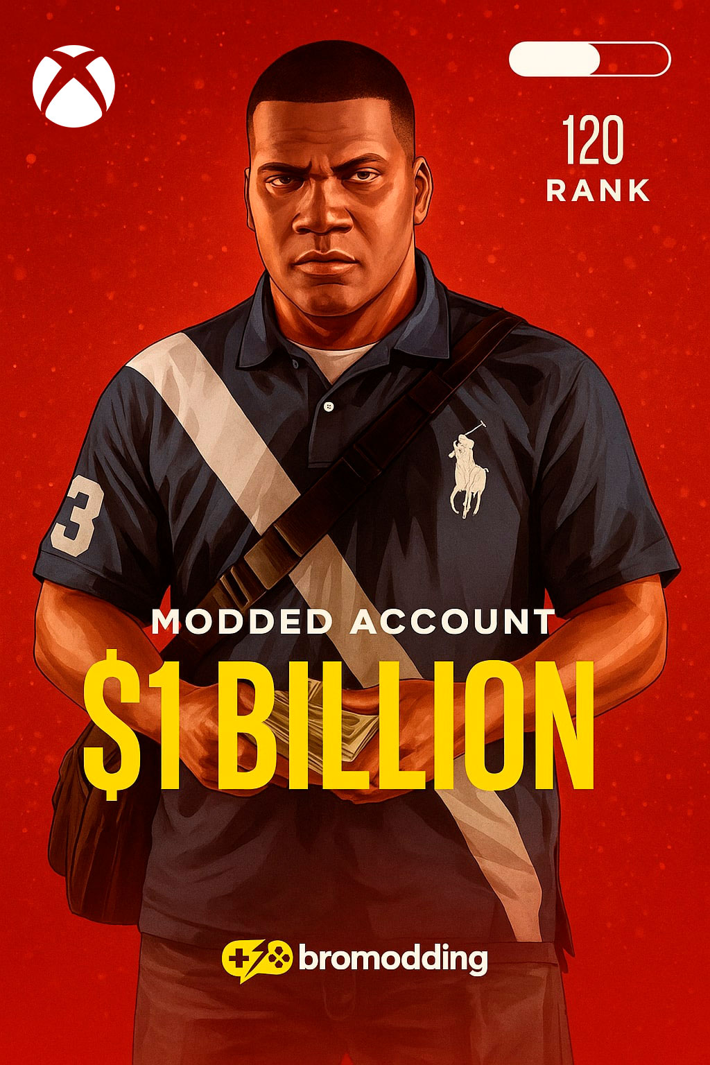 $1 Billion, 120 Rank Modded Account (Xbox One/Xbox Series)