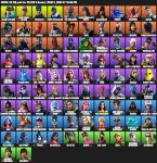 Fortnite (92 Skins) 92 skins